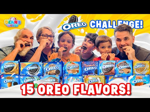 Dean's World Oreo Taste Test Challenge: Family Vacation Edition