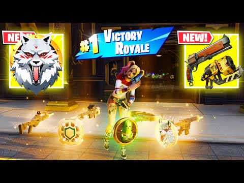 HARLEY QUINN vs 3 NEW MEDALLIONS & MYTHIC’S CHALLENGE - (Fortnite Chapter 6 Season 2)