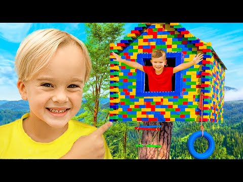 Chris builds a Lego Tree House