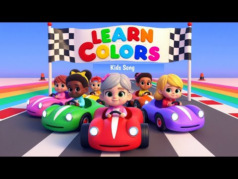 Learning Fun Colors for Kids |  #nurseryrhymes #kidsvideo