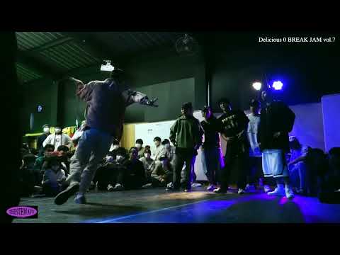 Vintage Groove vs TRKD / Delicious 0 BREAK JAM vol.7 /Semi Final