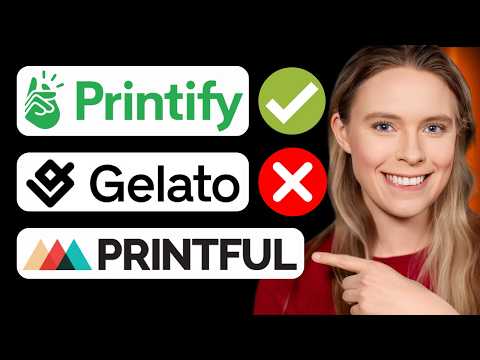 I Tried Printify vs Printful vs Gelato - HONEST REVIEW