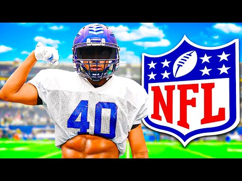 1 MORE DAY UNTIL MY PRO FOOTBALL DEBUT!!! (INSANE)