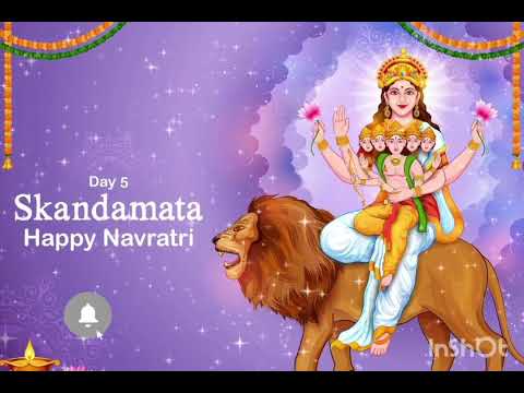 5th Navratri Vart | Skandamata | Navratri Special #navratri #matarani #mataranibhajan