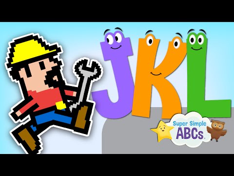 The Sounds of the Alphabet | J-K-L | ​​🌈 Super Simple ABCs