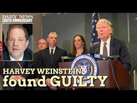 Manhattan District Attorney: 'Harvey Weinstein has finally been held accountable for crimes'