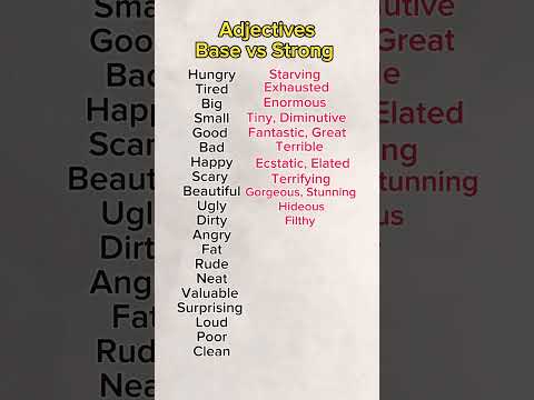 Adjectives in English Grammar #englishgrammar #englishquizchannel #grammarbasic