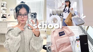 BACK TO SCHOOL SHOPPING FOR COLLEGE🥯(Cute clothes and supplies)