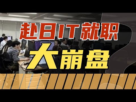 【慎入】日本IT就职崩了？现阶段赴日IT还可行吗？