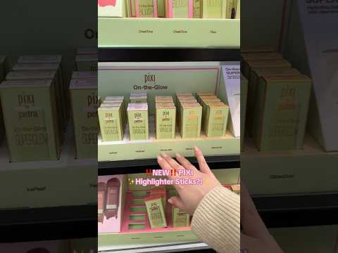 New PIXI highlighter sticks!? #makeup #highlight #blush #targetfinds