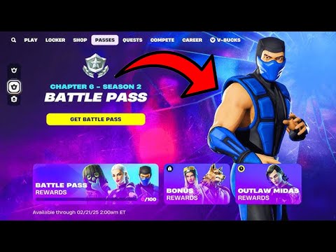 NEW Chapter 6 Season 2 Battle Pass