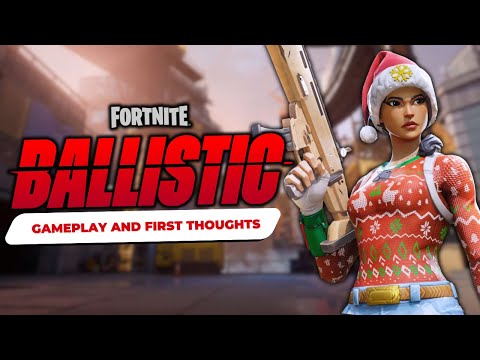 The new Fortnite 5v5 gamemode is actually FUN! (Fortnite Ballistic)