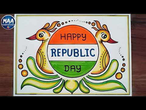 Republic day drawing | 26th January drawing |  Republic day drawing very easy | #republicday  #india