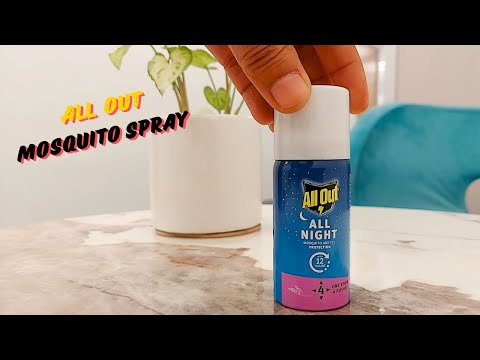 All Out All Night Mosquito Repellent Spray Review & Demo | How to use All Out Mosquito Spray