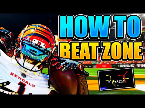 How to Beat Every Zone Defense in Madden 24!