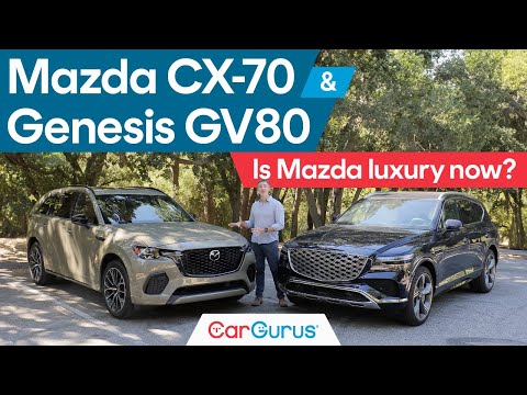 2025 Mazda CX-70 vs 2025 Genesis GV80: Luxury Claims Tested!