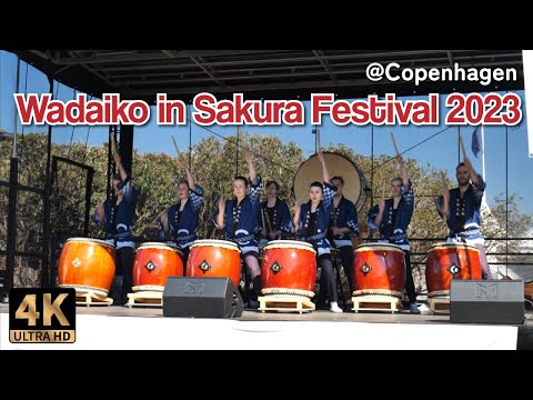 Wadaiko in Sakura Festival 2023 @ Copenhagen [Seidokan]