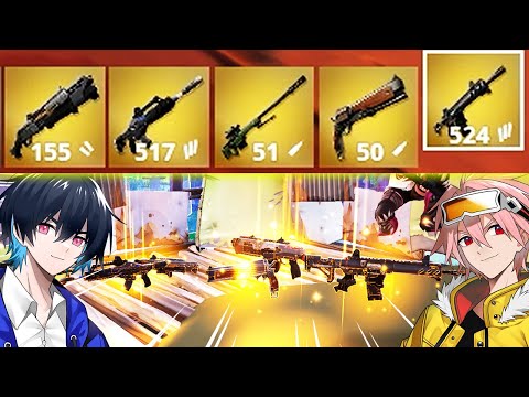 新シーズンのミシック全部集めて無双してみたｗ【フォートナイト/Fortnite】