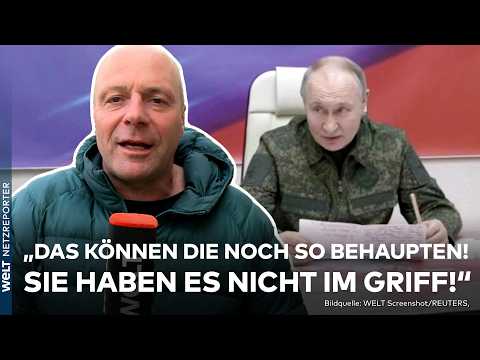 UKRAINE-KRIEG: Putins Macht-Auftritt in Kursk! "Das richtet sich an die USA" und Steve Witkoff