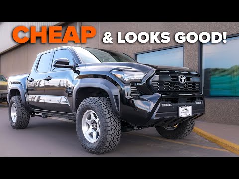 Cheap Way to Level Your 2025 Toyota Tacoma | Bonus Wheels & Tires!