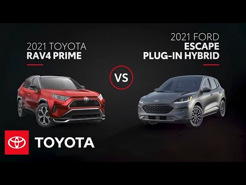 2021 Toyota RAV4 Prime vs. Ford Escape Hybrid | All You Need to Know | Toyota