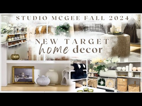 NEW DECOR AT TARGET! studio mcgee fall collection 2024 / shop with me