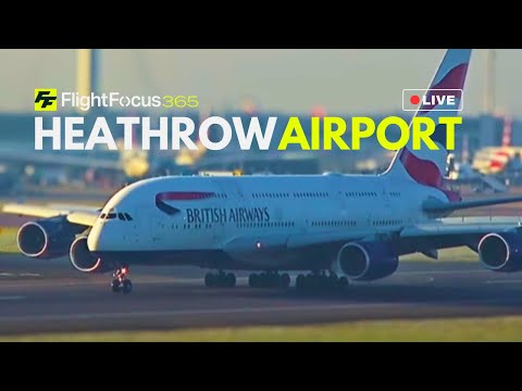 Heathrow Airport Live - Thursday 23rd January 2025