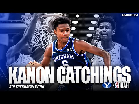 Kanon Catchings BYU Midseason Highlights | 6'9 Freshman Wing | 2025 NBA Draft