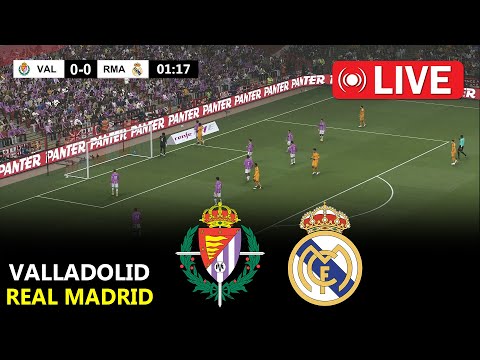 Real Valladolid vs Real Madrid | La Liga 2024/25 | eFootball Pes 21 Gameplay