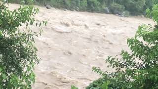 Heavy rain in uk