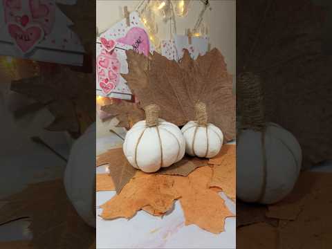 Free& creative fall idea 🍁 #craft #creative #diy #shorts #handmade #autumn #fall #satisfying #decor