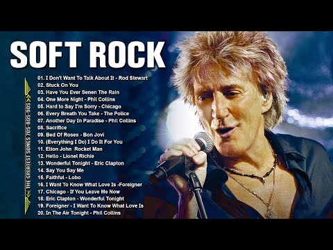 Rod Stewart, Eric Clapton, Lionel Richie, Phil Collins, Bee Gees🎧Soft Rock Ballads 70s 80s 90s