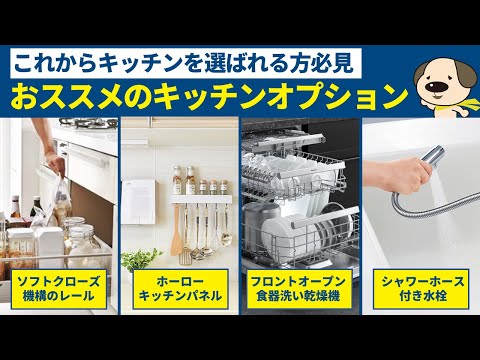 【キッチン選び】基本的にはつけるべき？？おススメのキッチンオプション2024