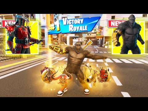 KONG vs 3 NEW MEDALLIONS & MYTHIC’S CHALLENGE - FortniteXAvatar (Fortnite Chapter 6)