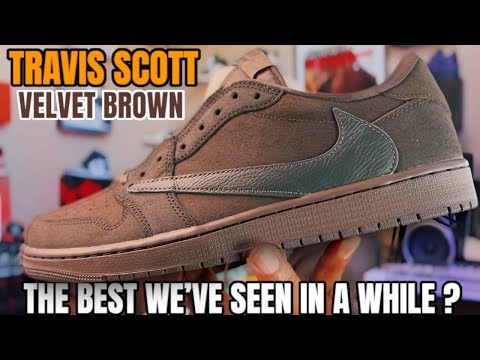 THE TRAVIS SCOTT “VELVET BROWN” COULD POSSIBLY BE THE BEST TRAVIS WE’VE GOT IN A WHILE ? RESELL UP !