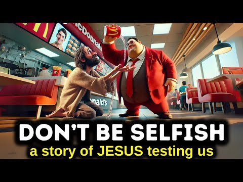 Jesus Disguised as a Homeless Man Asks for Water at McDonald’s – What Happens Next Will Shock You