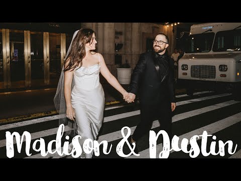 Madison & Dustin NYPL Elopement Manhattan, NYC | Clip