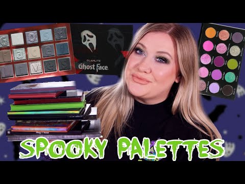 TOP 10 HALLOWEEN EYESHADOW PALETTES!