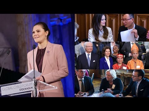 Swedish Royals host #GlobalChildForum at the Royal Palace