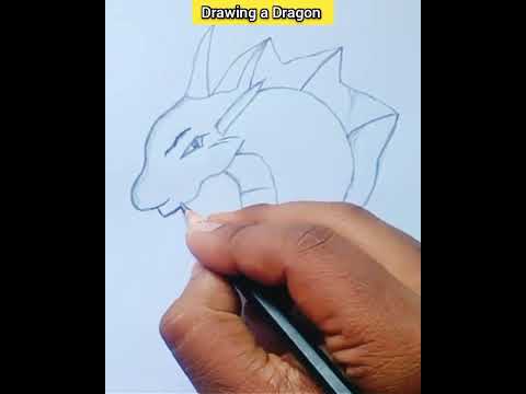 Create A Breathtaking Dragon Illustration With This Simple Tutorial | #dragon #drawing #easydrawing