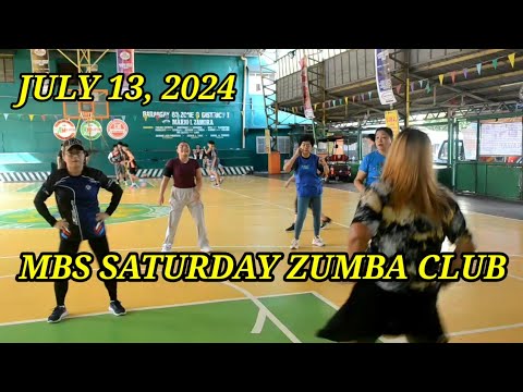 JULY 13, 2024. MBS SATURDAY ZUMBA CLUB.