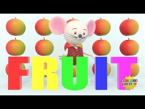 Fruit | Count apples, oranges, bananas, grapes | NurseryTracks