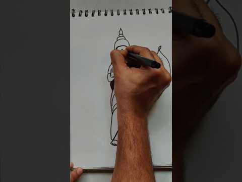 Bharat Mata Easy drawing/simple and easy drawing of Bharat Mata/ Republic day special Drawing