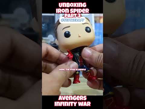 Part 3. Underoos! Unboxing Iron Spider from Infinity War Funko Pop.