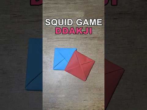 How to make origami Ddakji