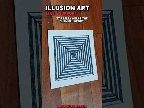 ILLUSION ART 🤯🪬🥵#shorts #illustration #art #youtubeshorts #trending