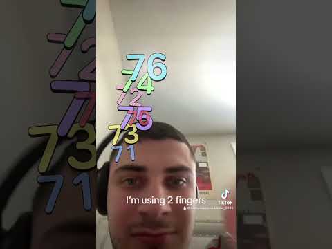 TAPTAP NUMBERS! #tiktok #tapping #shorts