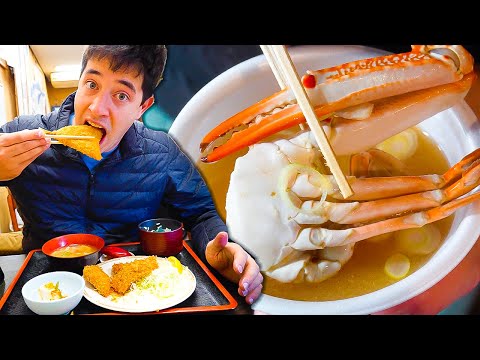 Japanese Seafood Heaven!! ¥100 Crab Soup + CRAZY TUNA Cutting in Yokohama, Japan!