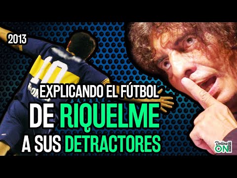 DOLINA defiende a ⚽ RIQUELME ⚽ de periodistas detractores del VERDADERO FÚTBOL