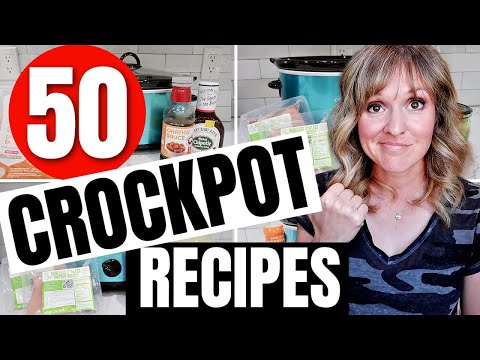 50 Cheap & Easy Slow Cooker Recipes | CROCKPOT MARATHON | SLOW COOKER MARATHON